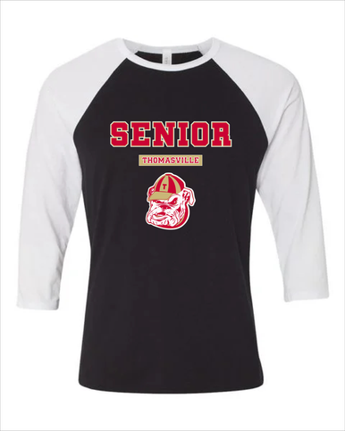 Thomasville Bulldogs Senior #2 Men's Baseball T-Shirt