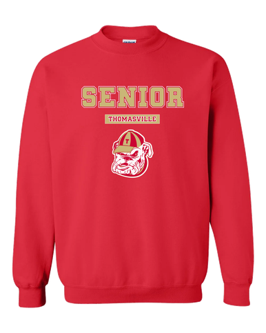 Thomasville Bulldogs Senior #2 Men's Sweatshirt