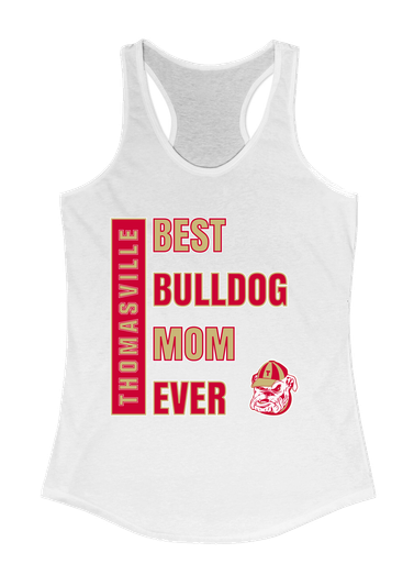 Thomasville Bulldogs Best Bulldog Mom Women's Tank Top