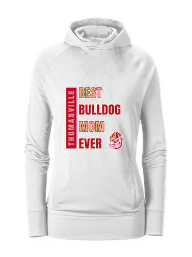 Thomasville Bulldogs Best Bulldog Mom Women's Hoodie