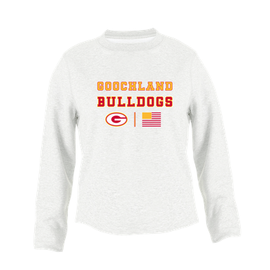 Goochland Bulldogs Spirit Flag Women's Sweatshirt