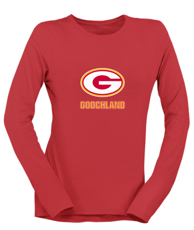 Goochland Bulldogs Mascot #2 Women's LS T-Shirt