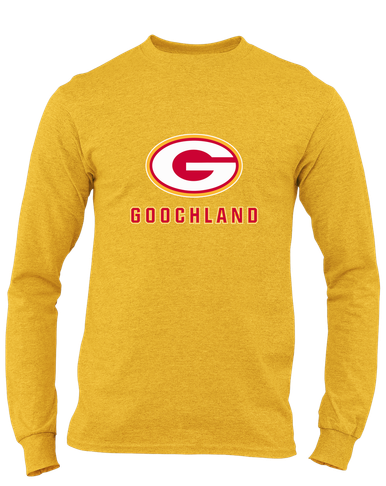Goochland Bulldogs Mascot #2 Men's LS T-Shirt