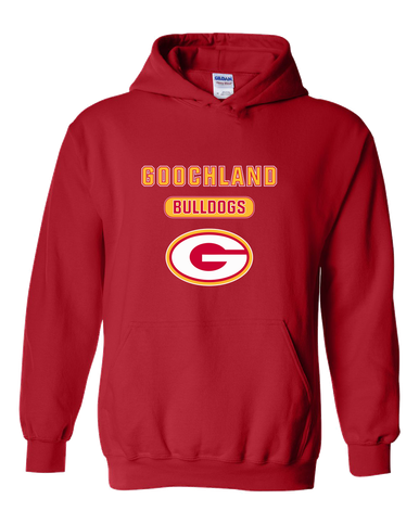 Goochland Bulldogs Mascot #3 Men's Hoodie