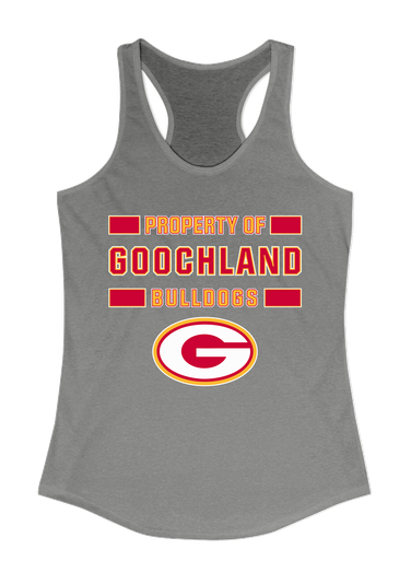 Goochland Bulldogs Property Of Women's Tank Top