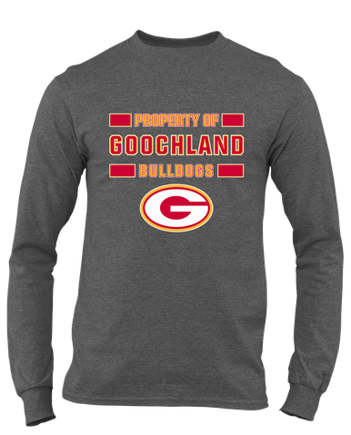 Goochland Bulldogs Property Of Men's Premium LS T-Shirt