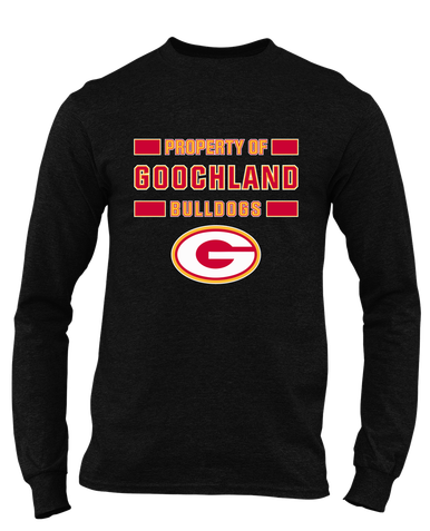 Goochland Bulldogs Property Of Men's LS T-Shirt