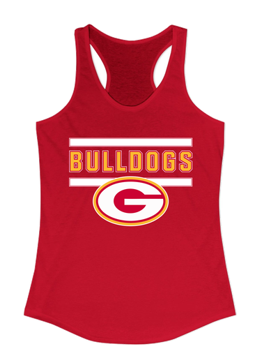 Goochland Bulldogs Mascot #5 Women's Tank Top