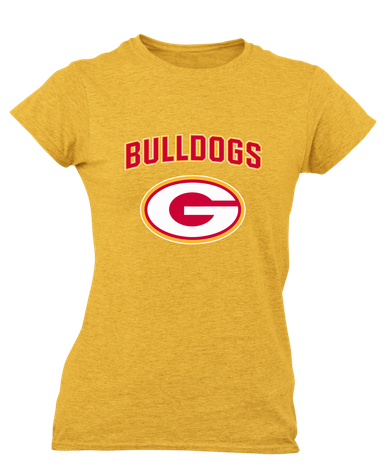 Goochland Bulldogs Mascot #6 Women's Premium SS T-Shirt