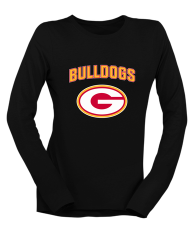Goochland Bulldogs Mascot #6 Women's Premium LS T-Shirt