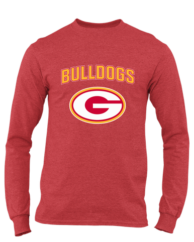 Goochland Bulldogs Mascot #6 Men's Premium LS T-Shirt