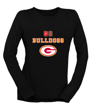 Goochland Bulldogs Go Team Women's LS T-Shirt