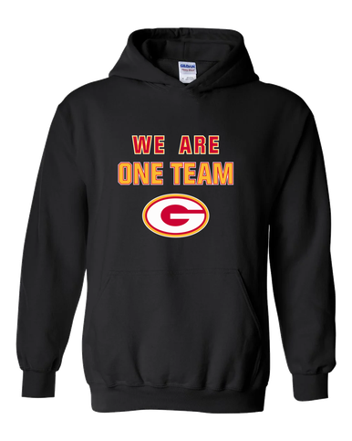 Goochland Bulldogs We Are One Team Men's Hoodie