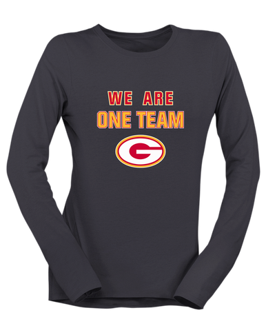 Goochland Bulldogs We Are One Team Women's LS T-Shirt