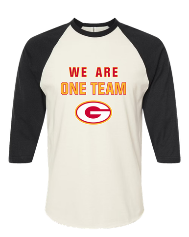 Goochland Bulldogs We Are One Team Women's Baseball T-Shirt