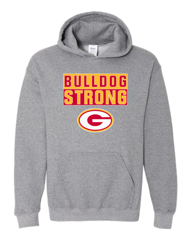 Goochland Bulldogs Strong #1 Men's Hoodie