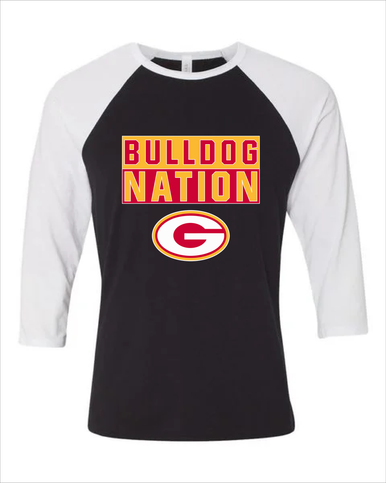 Goochland Bulldogs Nation #1 Men's Baseball T-Shirt