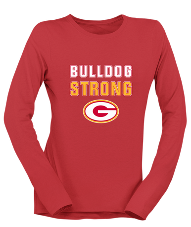 Goochland Bulldogs Strong #2 Women's LS T-Shirt