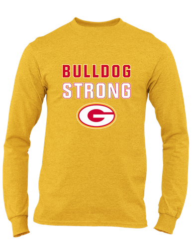 Goochland Bulldogs Strong #2 Men's LS T-Shirt