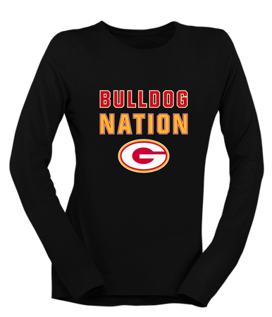 Goochland Bulldogs Nation #2 Women's LS T-Shirt