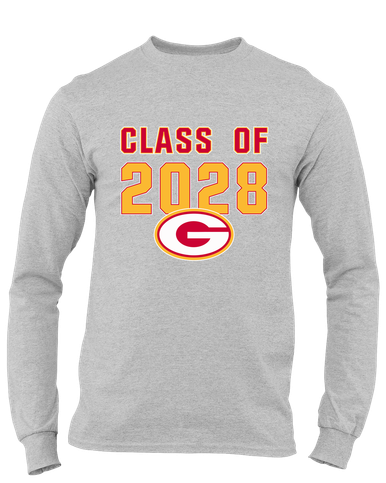 Goochland Bulldogs Class of 2028 Men's LS T-Shirt