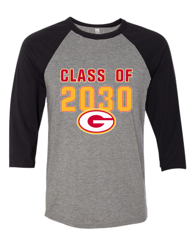 Goochland Bulldogs Class of 2030 Men's Baseball T-Shirt
