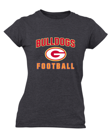 Goochland Bulldogs Football #1 Women's Premium SS T-Shirt