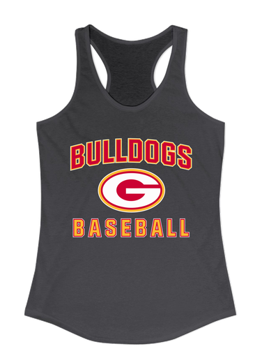 Goochland Bulldogs Baseball #1 Women's Tank Top