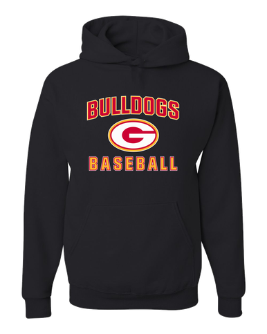 Goochland Bulldogs Baseball #1 Men's Premium Hoodie