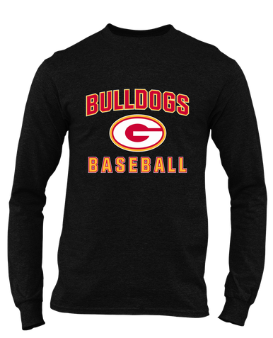 Goochland Bulldogs Baseball #1 Men's Premium LS T-Shirt