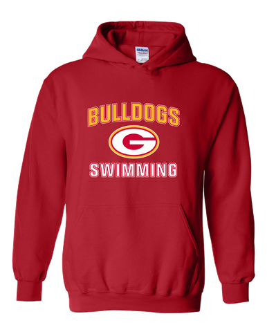 Goochland Bulldogs Swimming Men's Hoodie