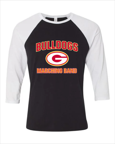 Goochland Bulldogs Marching Band Men's Baseball T-Shirt