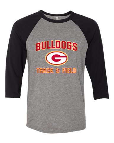 Goochland Bulldogs Track & Field Women's Baseball T-Shirt