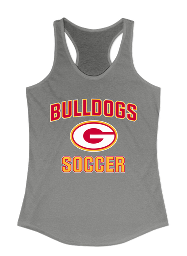 Goochland Bulldogs Soccer #1 Women's Tank Top