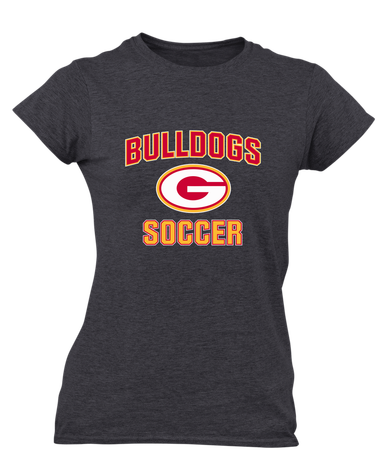 Goochland Bulldogs Soccer #1 Women's Premium SS T-Shirt