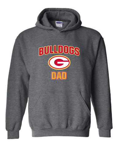 Goochland Bulldogs Dad Men's Hoodie