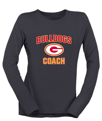 Goochland Bulldogs Coach Women's LS T-Shirt