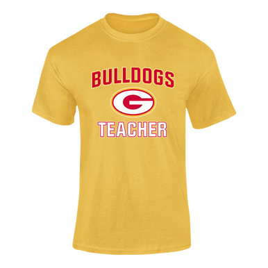 Goochland Bulldogs Teacher Men's SS T-Shirt