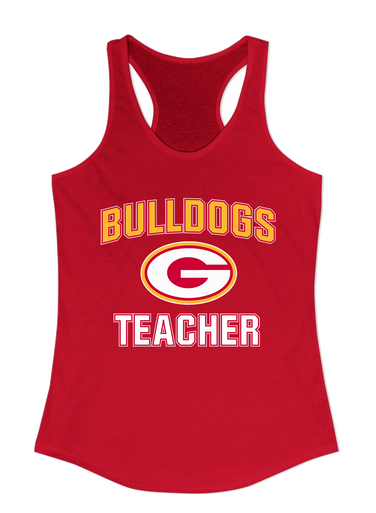Goochland Bulldogs Teacher Women's Tank Top
