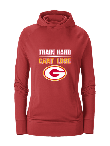 Goochland Bulldogs Train Hard, Can't Lose Women's Hoodie