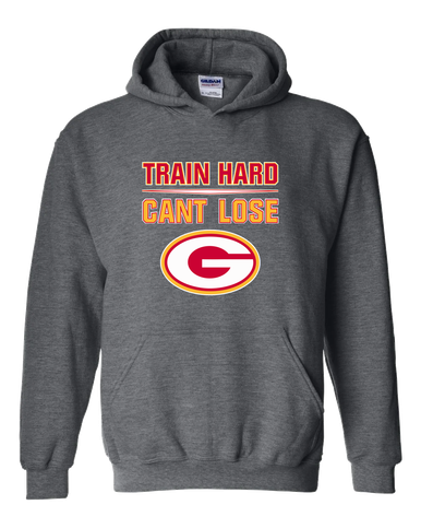 Goochland Bulldogs Train Hard, Can't Lose Men's Hoodie