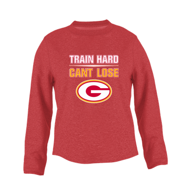 Goochland Bulldogs Train Hard, Can't Lose Women's Sweatshirt