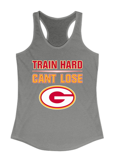Goochland Bulldogs Train Hard, Can't Lose Women's Tank Top