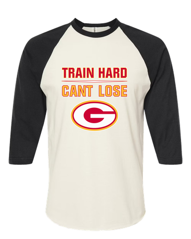 Goochland Bulldogs Train Hard, Can't Lose Men's Baseball T-Shirt