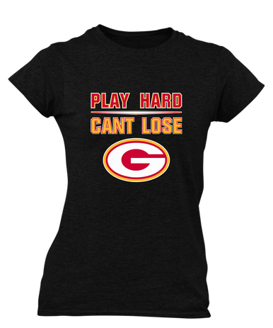 Goochland Bulldogs Play Hard, Can't Lose Women's Premium SS T-Shirt