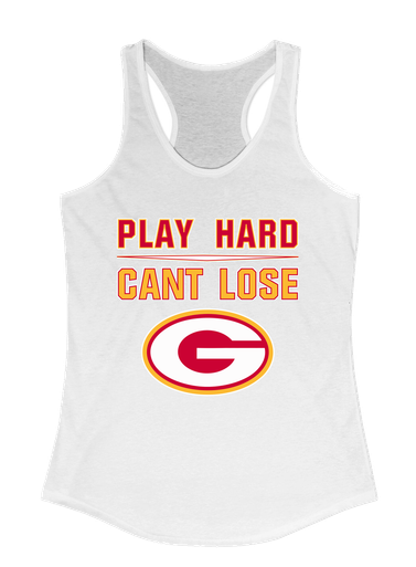 Goochland Bulldogs Play Hard, Can't Lose Women's Tank Top