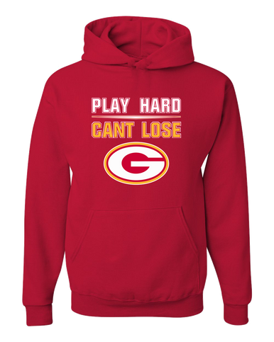 Goochland Bulldogs Play Hard, Can't Lose Men's Premium Hoodie