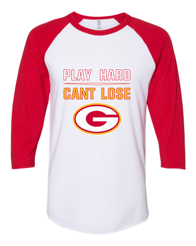 Goochland Bulldogs Play Hard, Can't Lose Men's Baseball T-Shirt