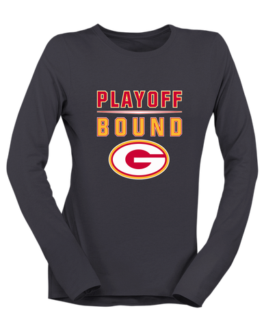 Goochland Bulldogs Playoff Bound Women's LS T-Shirt