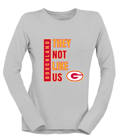Goochland Bulldogs They Not Like Us #1 Women's LS T-Shirt